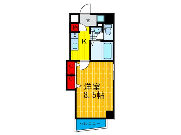 Ｍプラザ守口の物件間取画像